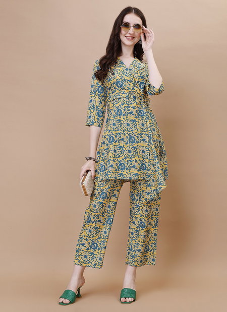 CD 7-9 American Crepe Printed Co Ord Set Wholesale Market In Surat